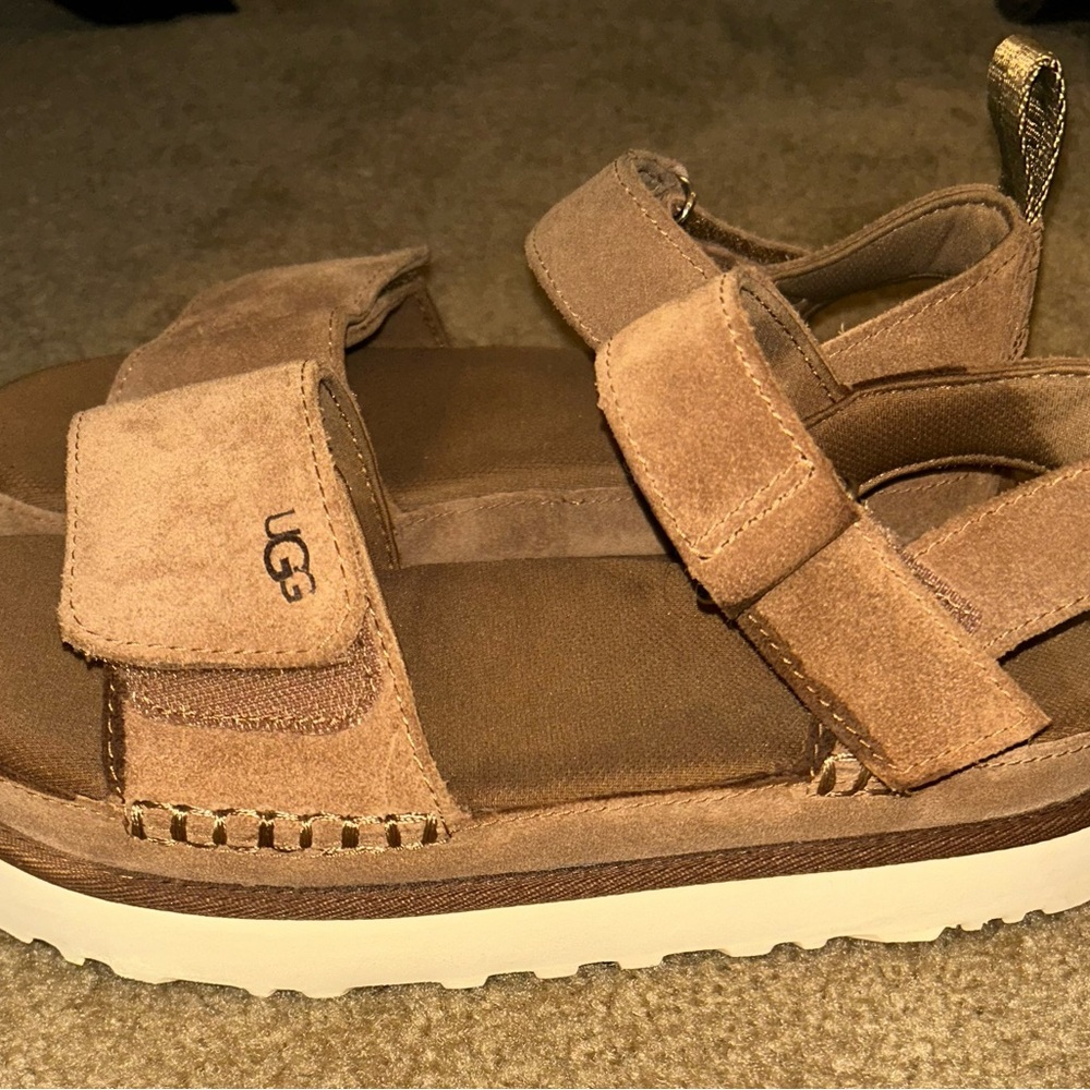 UGG Tan Suede Sandals